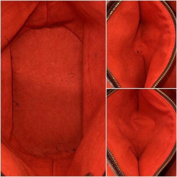 Authentic Louis Vuitton Damier Ebene Marais Bucket W/Box/Pouch 494-051825 - Picture 11 of 16